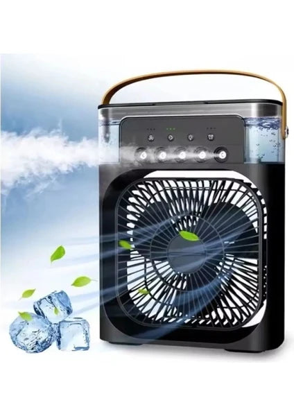 Taşınabilir 600ML Buzlu Buharlı 5 Spreyli Mini Buzlu Fan